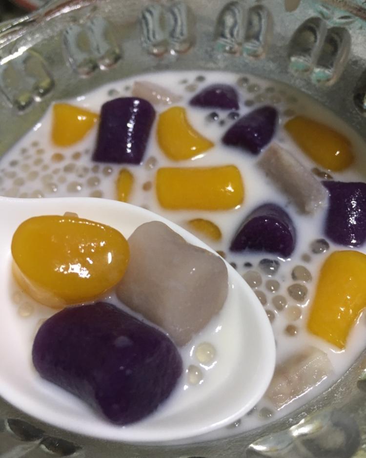 三色芋圆