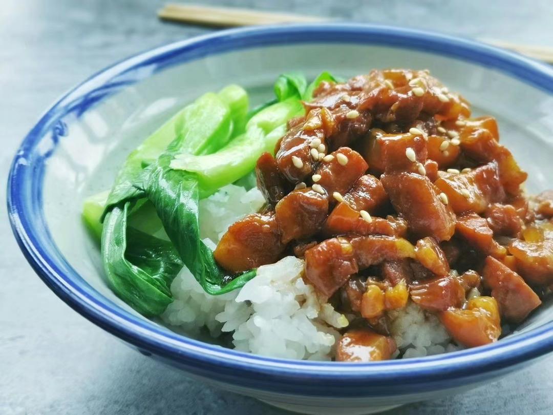 好吃到舔盘的家常版卤肉饭（无油）的做法