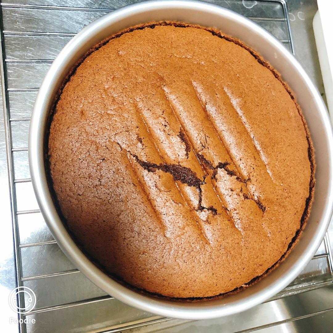 巧克力戚风蛋糕