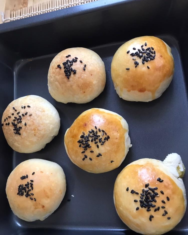 红豆酥饼（附油酥不测漏的办法）