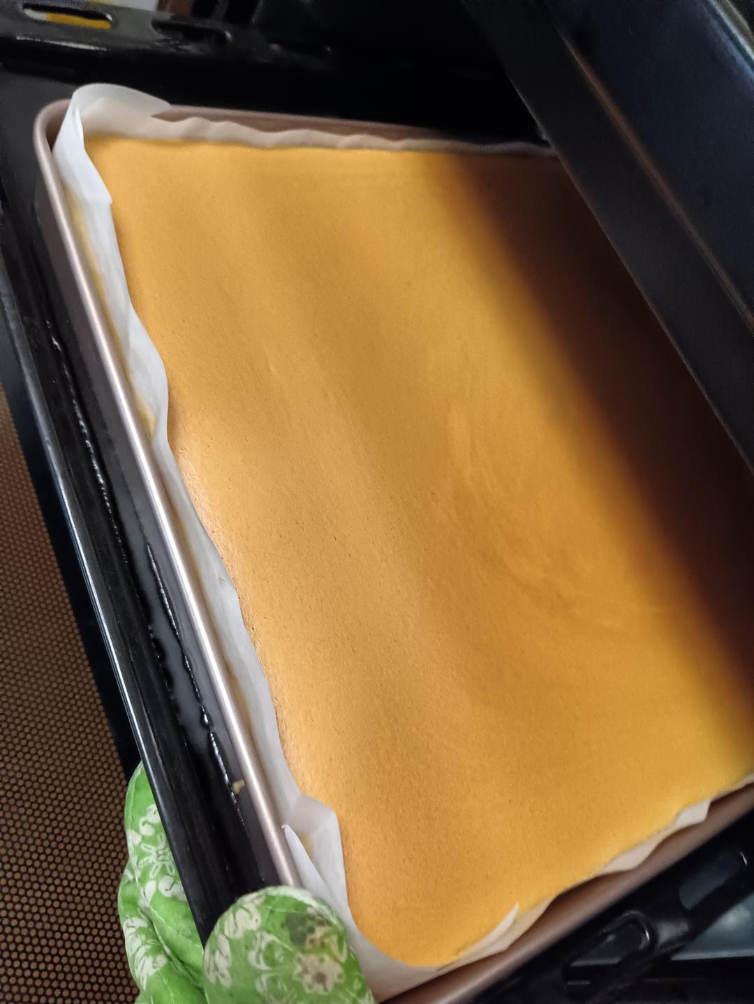 10个鸡蛋的 古早蛋糕