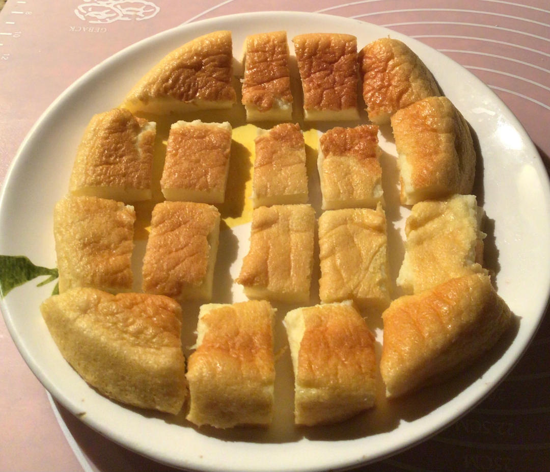 自制酸奶无油低卡伪芝士轻乳酪蛋糕
