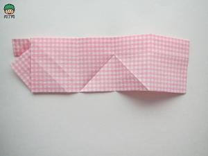心形三明治纸盒折法的做法 步骤26