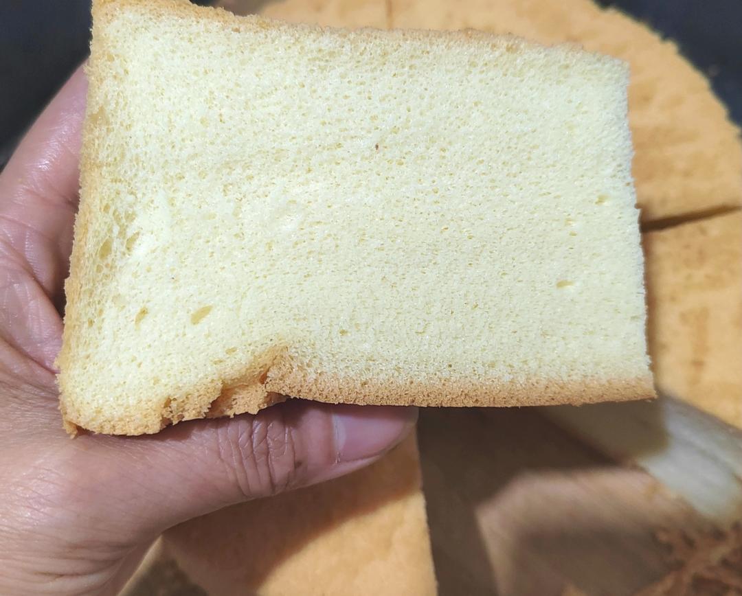 原味戚风蛋糕～8寸