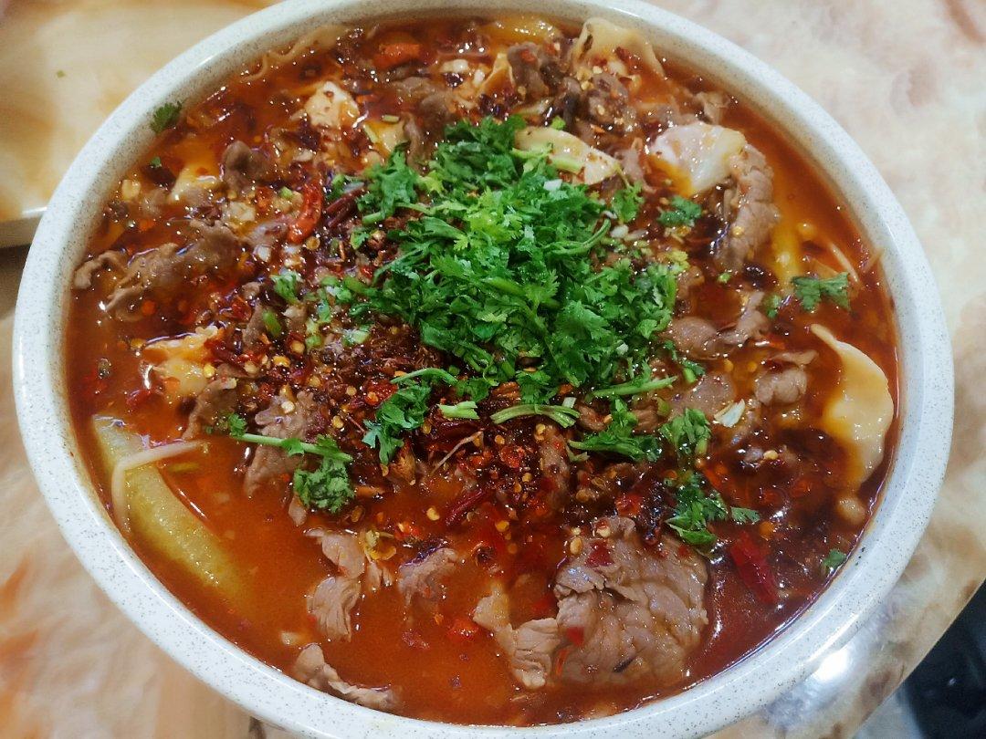 家常少油水煮牛肉片