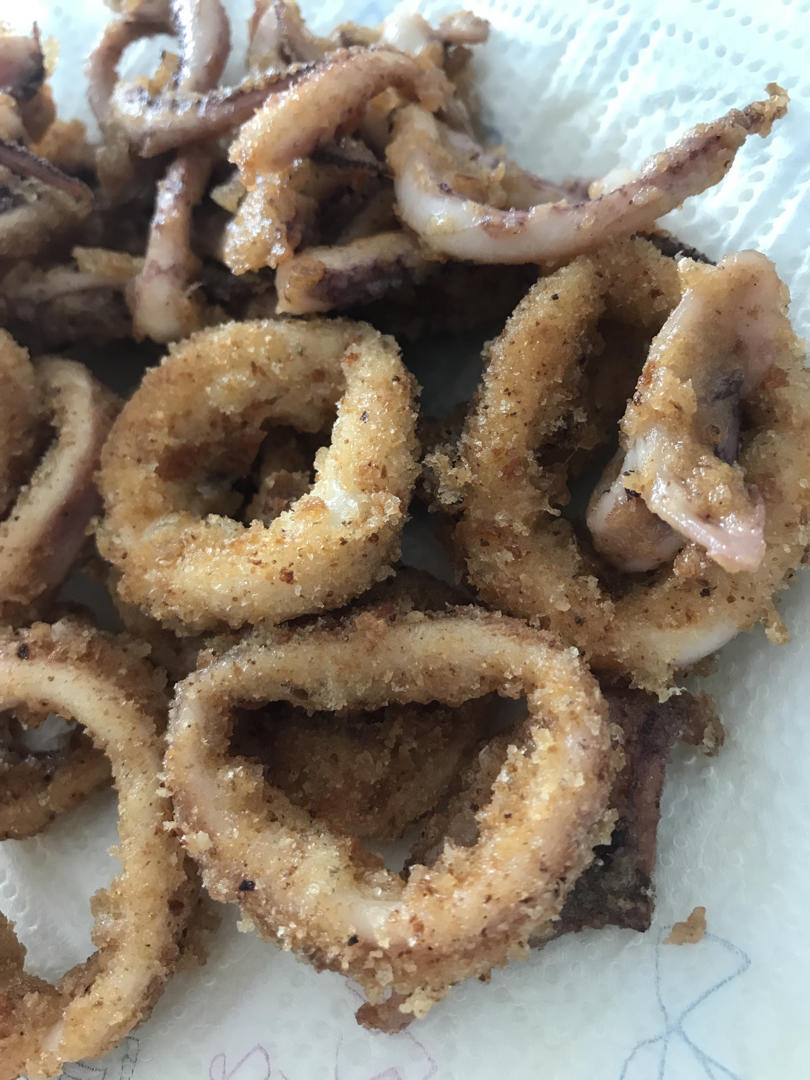 酥炸鱿鱼圈——好吃到停不了口