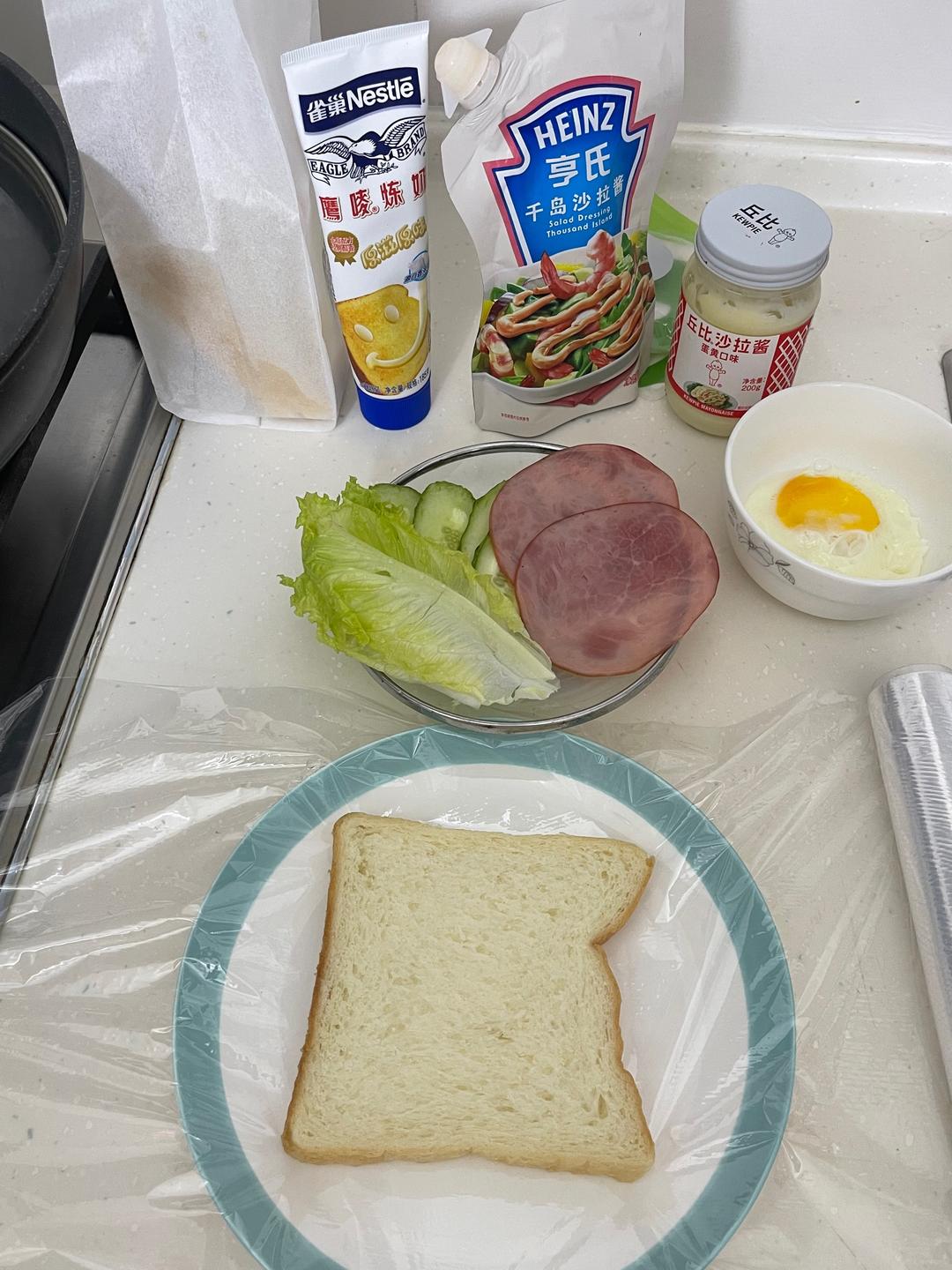 纯奶手撕吐司的做法 步骤1