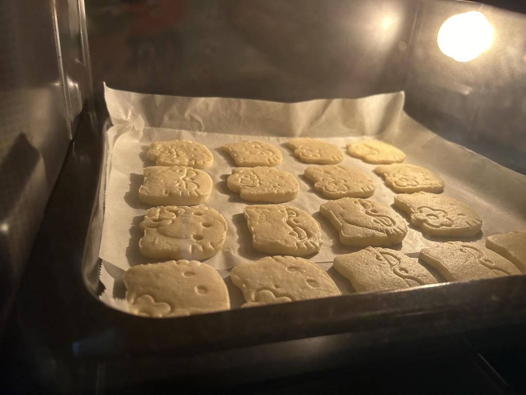 压模-黄油曲奇饼干(3种口味)