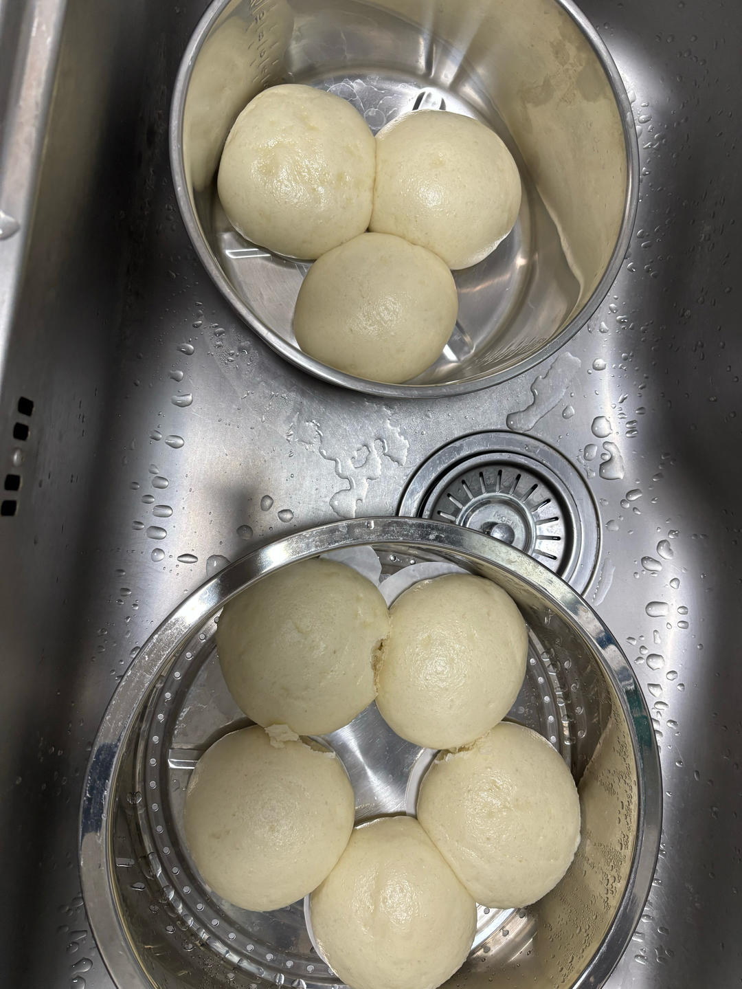 呛面馒头 不加猪油和白糖！