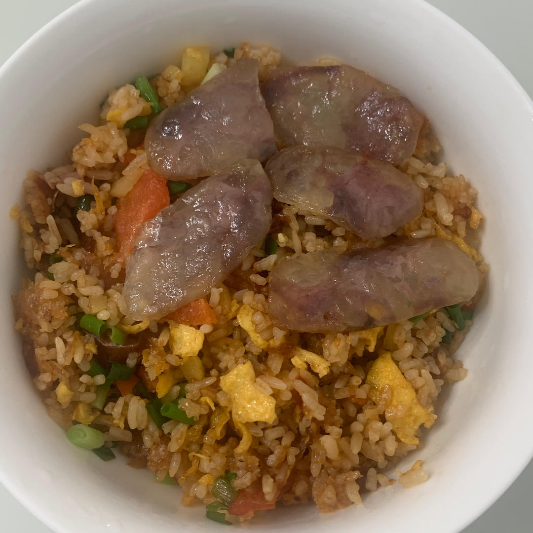 腊肠炒饭