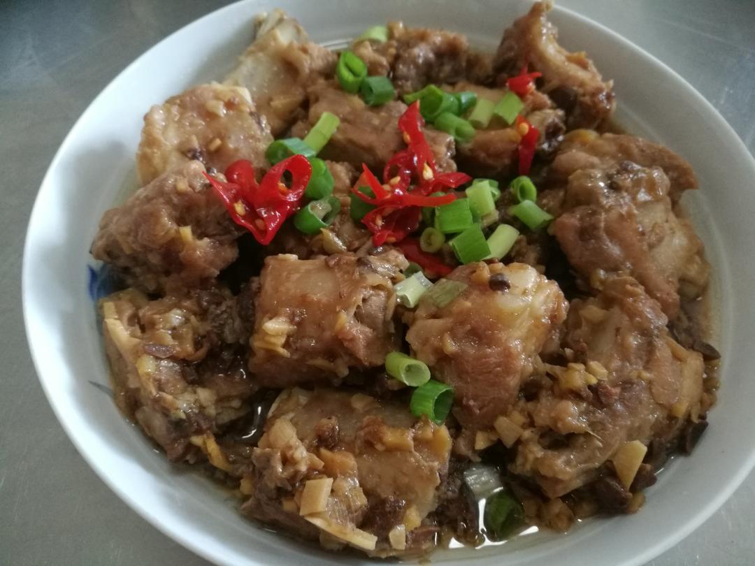 豆豉蒸排骨