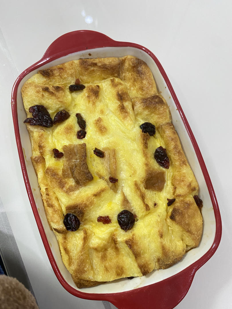 很少有人会不喜欢的面包布丁