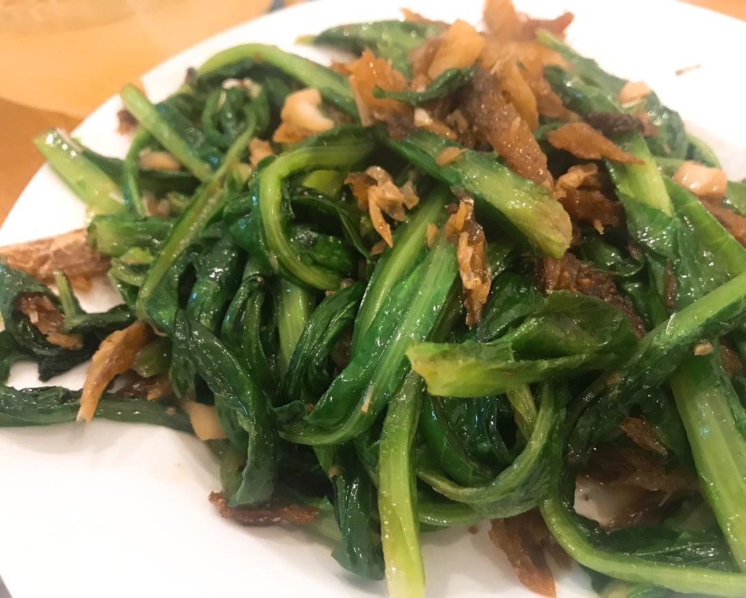 豆豉鲮鱼油麦菜