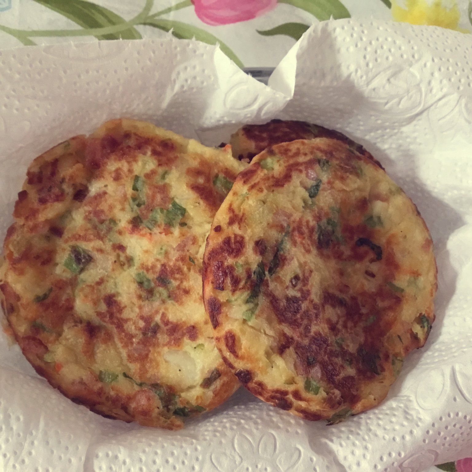土豆火腿早餐饼