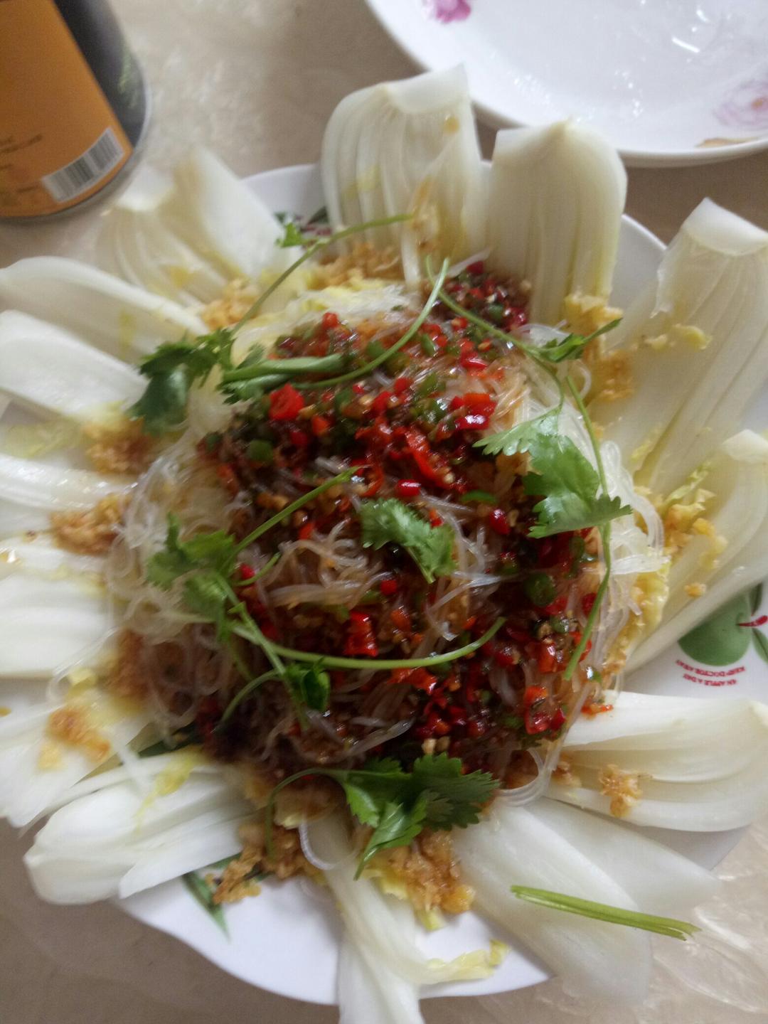 蒜蓉粉丝娃娃菜