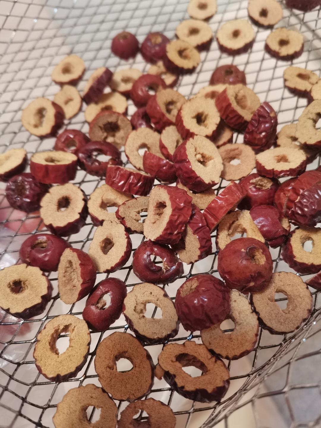 空气炸锅烤红枣干