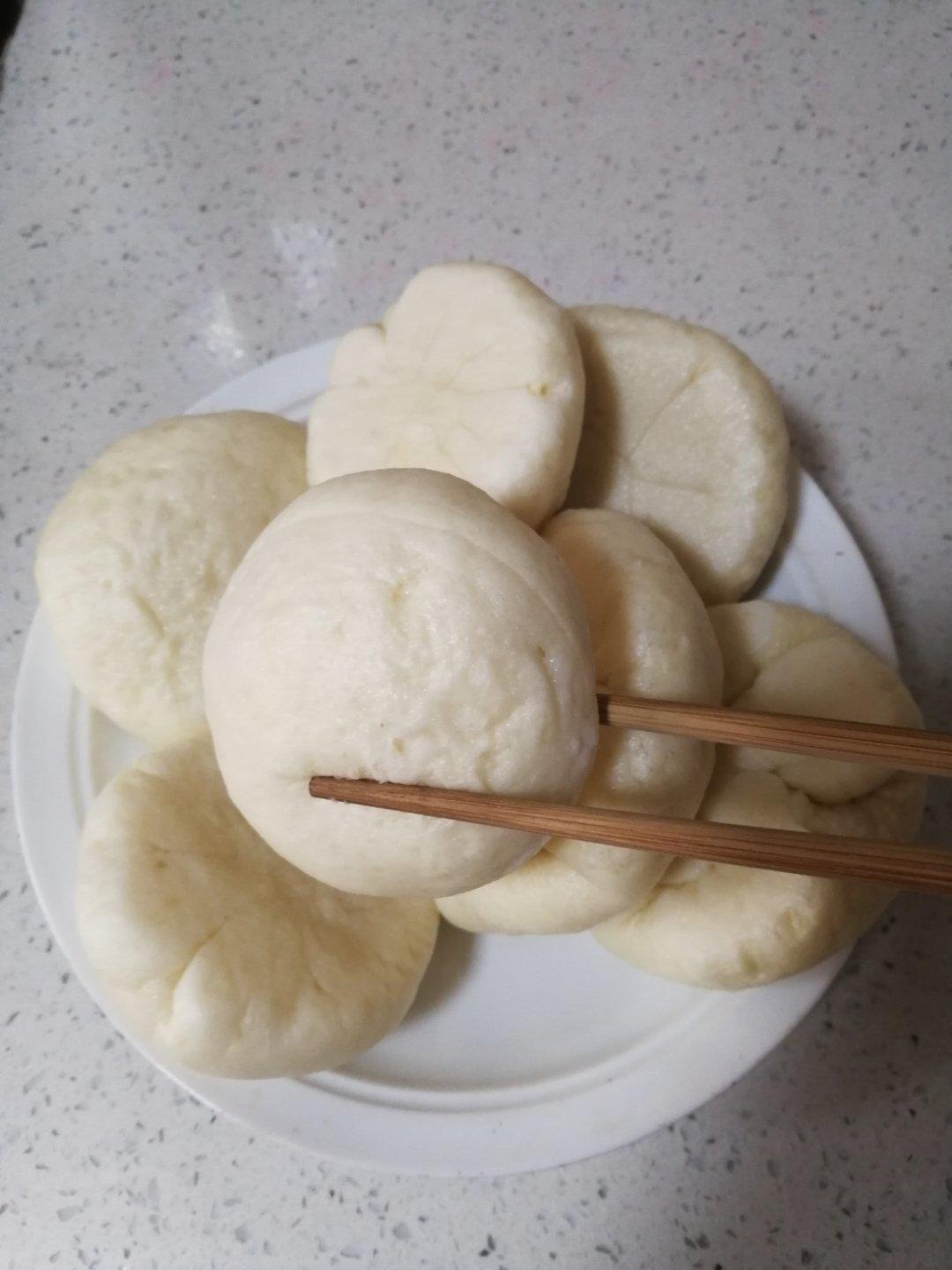 自制无油奶黄包