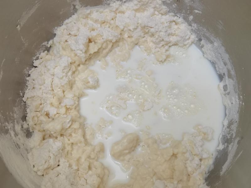 纯奶手撕吐司的做法 步骤1