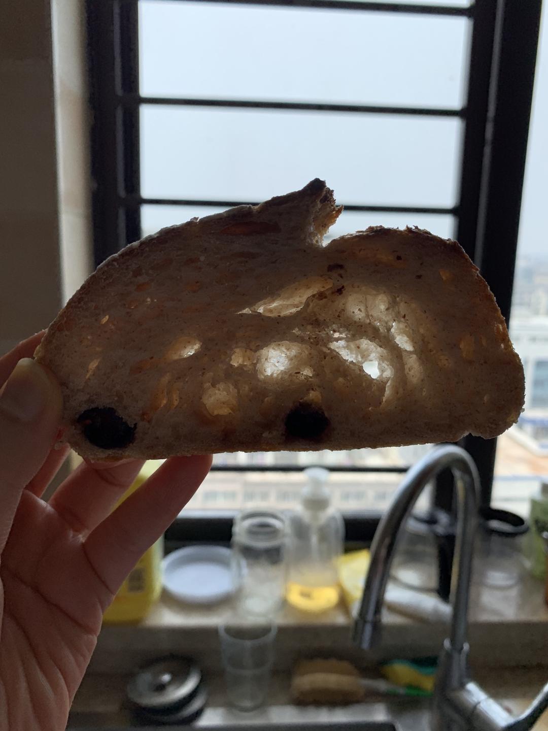 天然酵母欧包记录