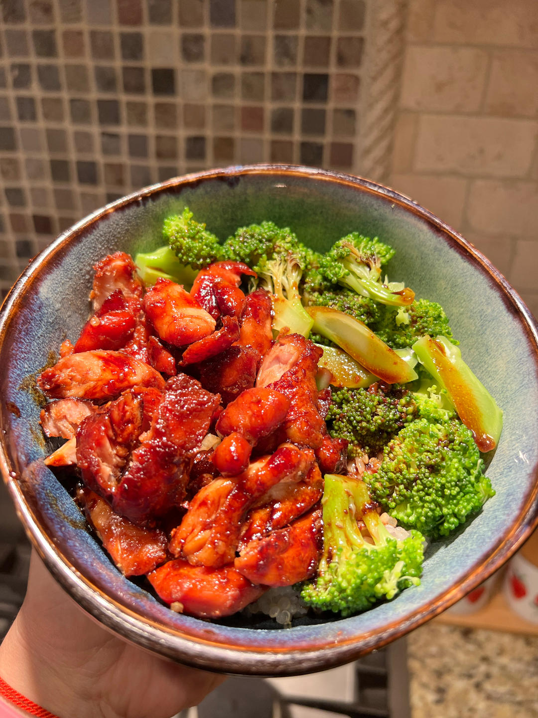照烧鸡腿饭