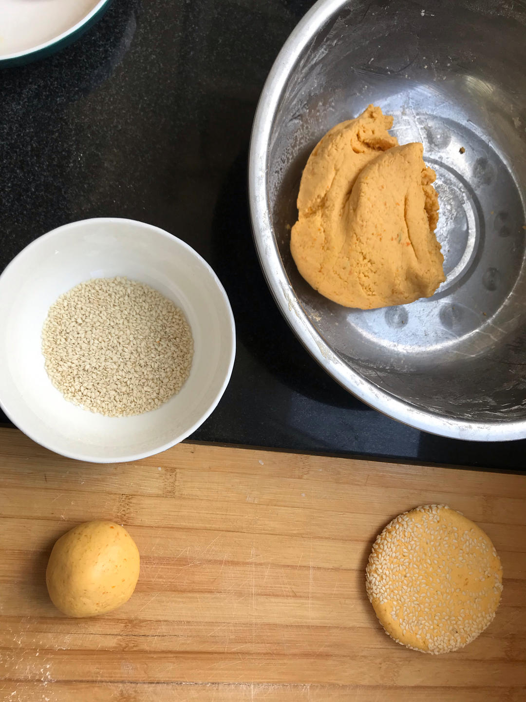 平底锅就能做!香甜软糯的南瓜饼