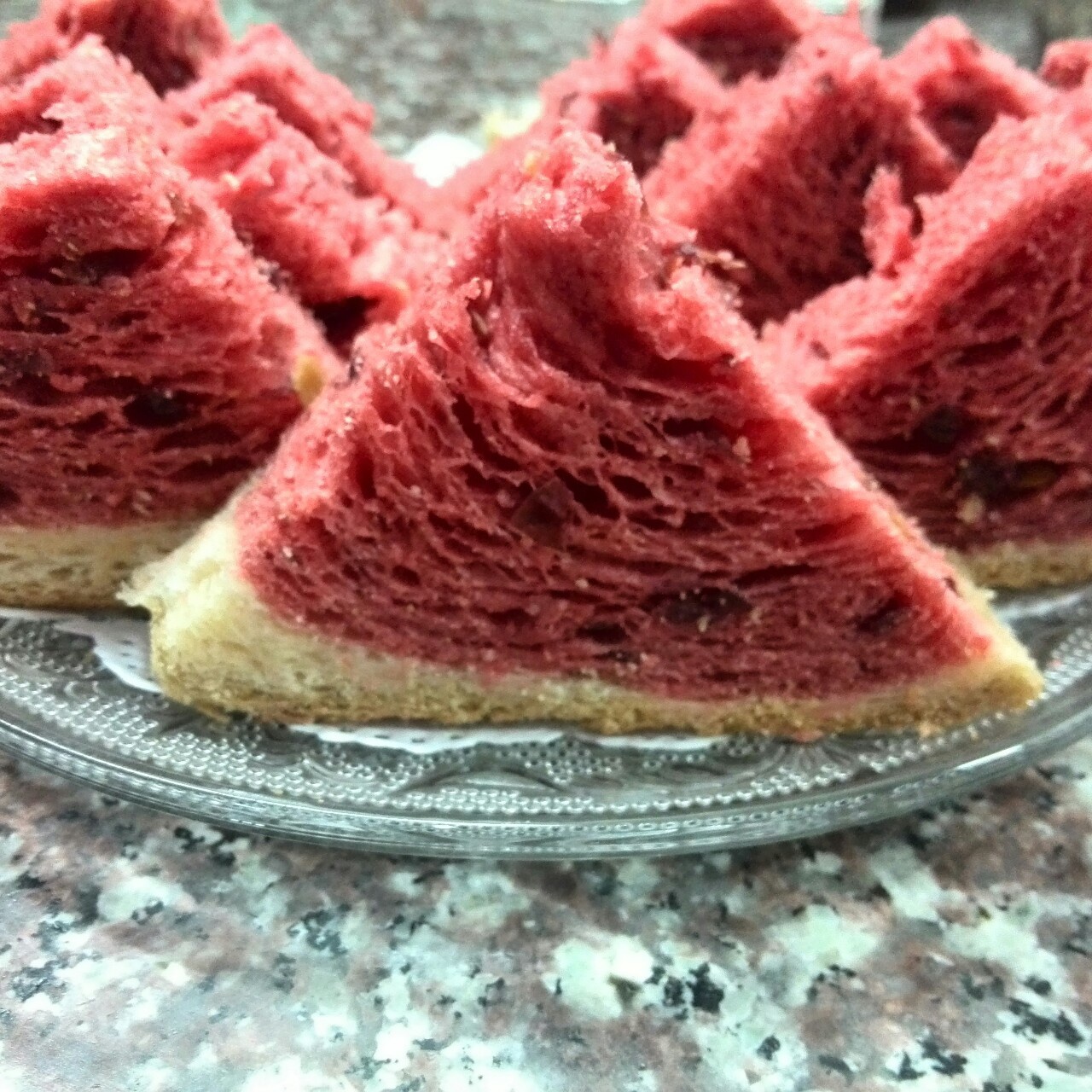 西瓜吐司(中种北海道吐司)