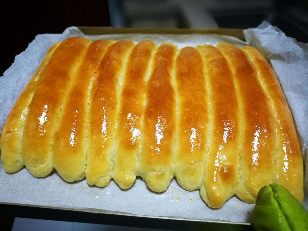 草一草做的淡奶油排包