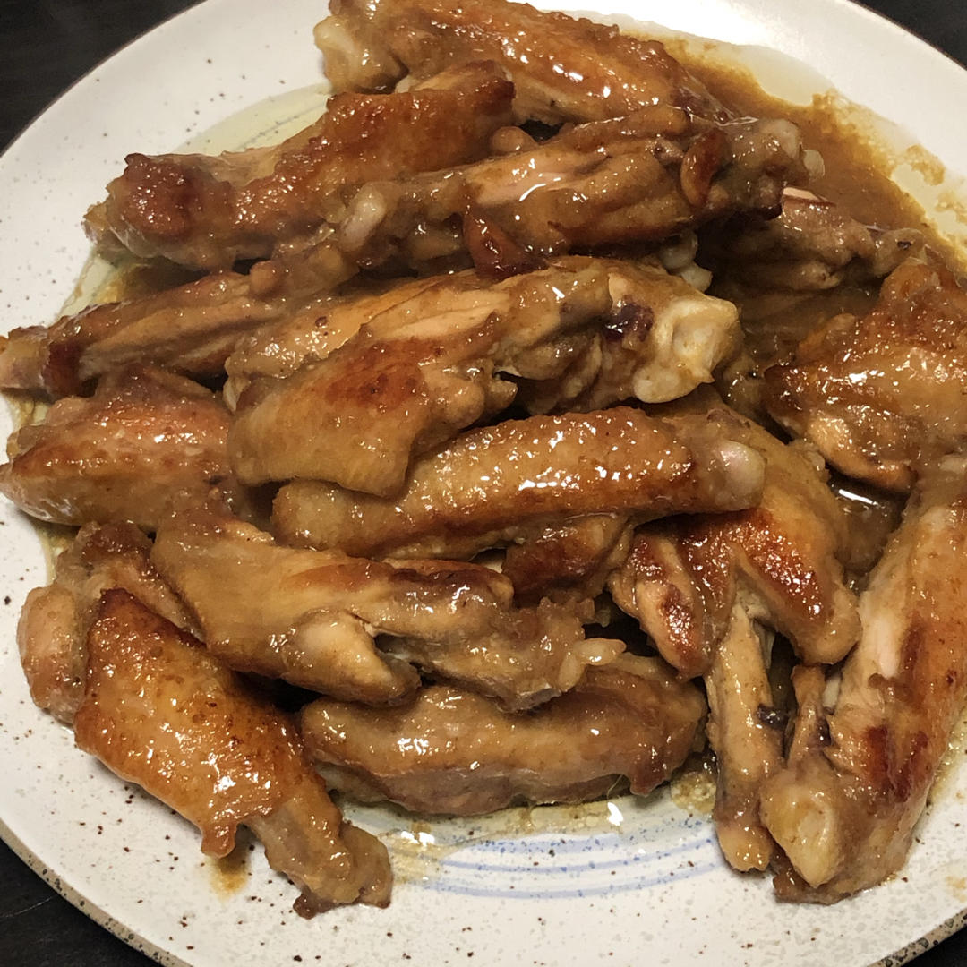 超快手孜然蜂蜜煎鸡翅
