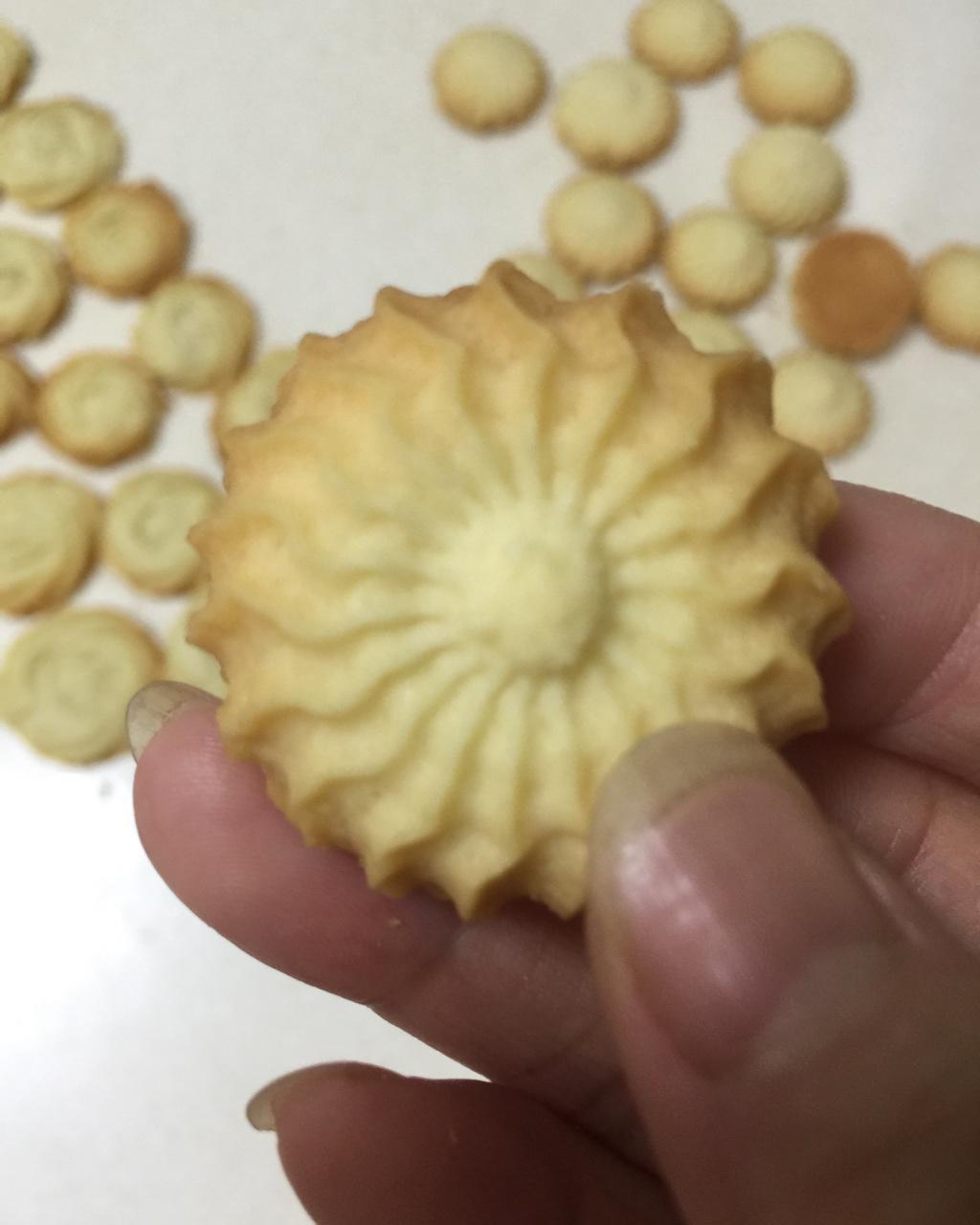 零失败花纹超级立体的黄油曲奇