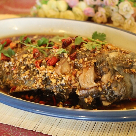 我的糖糖糖做的蒜泥鲤鱼