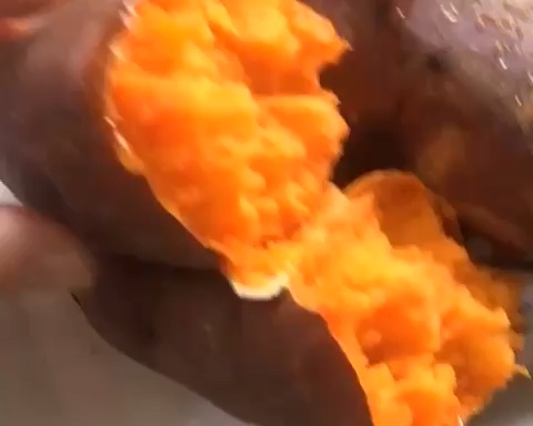 烤六鳌蜜薯