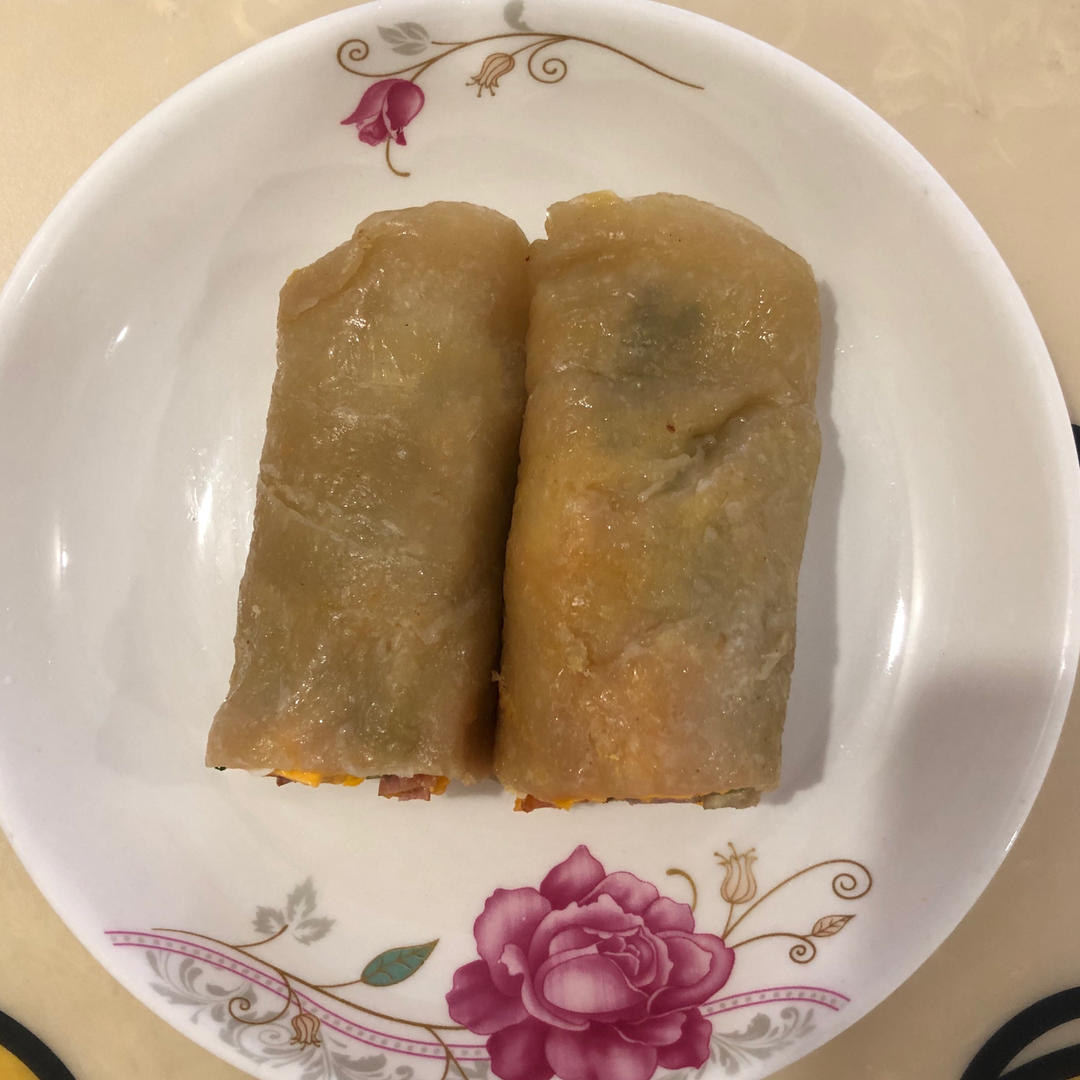 三分钟就可以做好孩子的早餐（手抓饼）