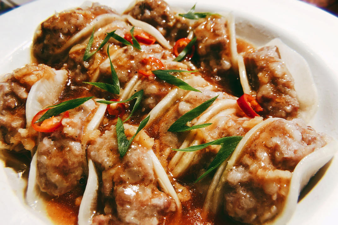 在家米其林——白萝卜蒸肉圆