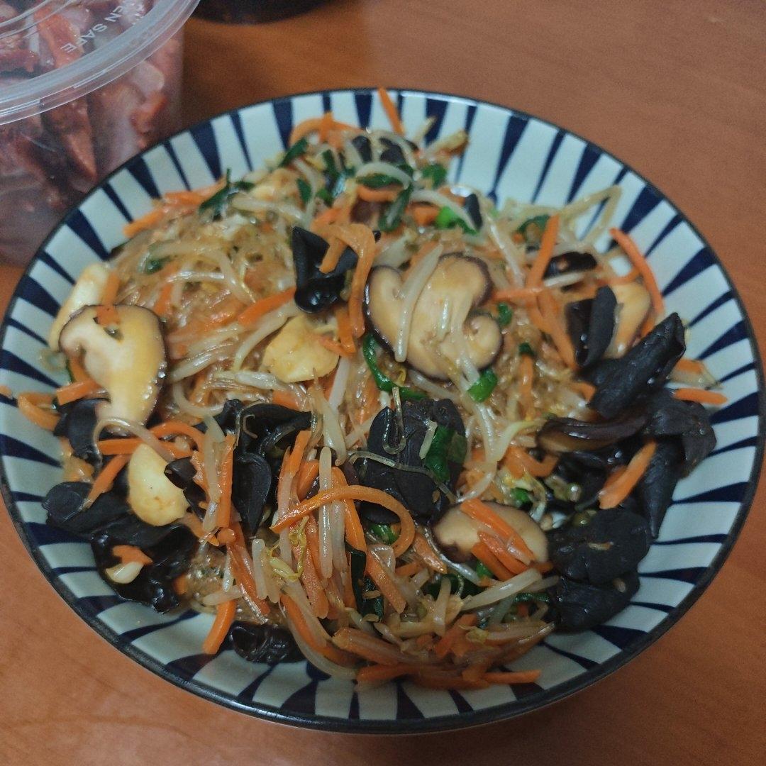 堂妈小厨——简易韩式炒杂菜