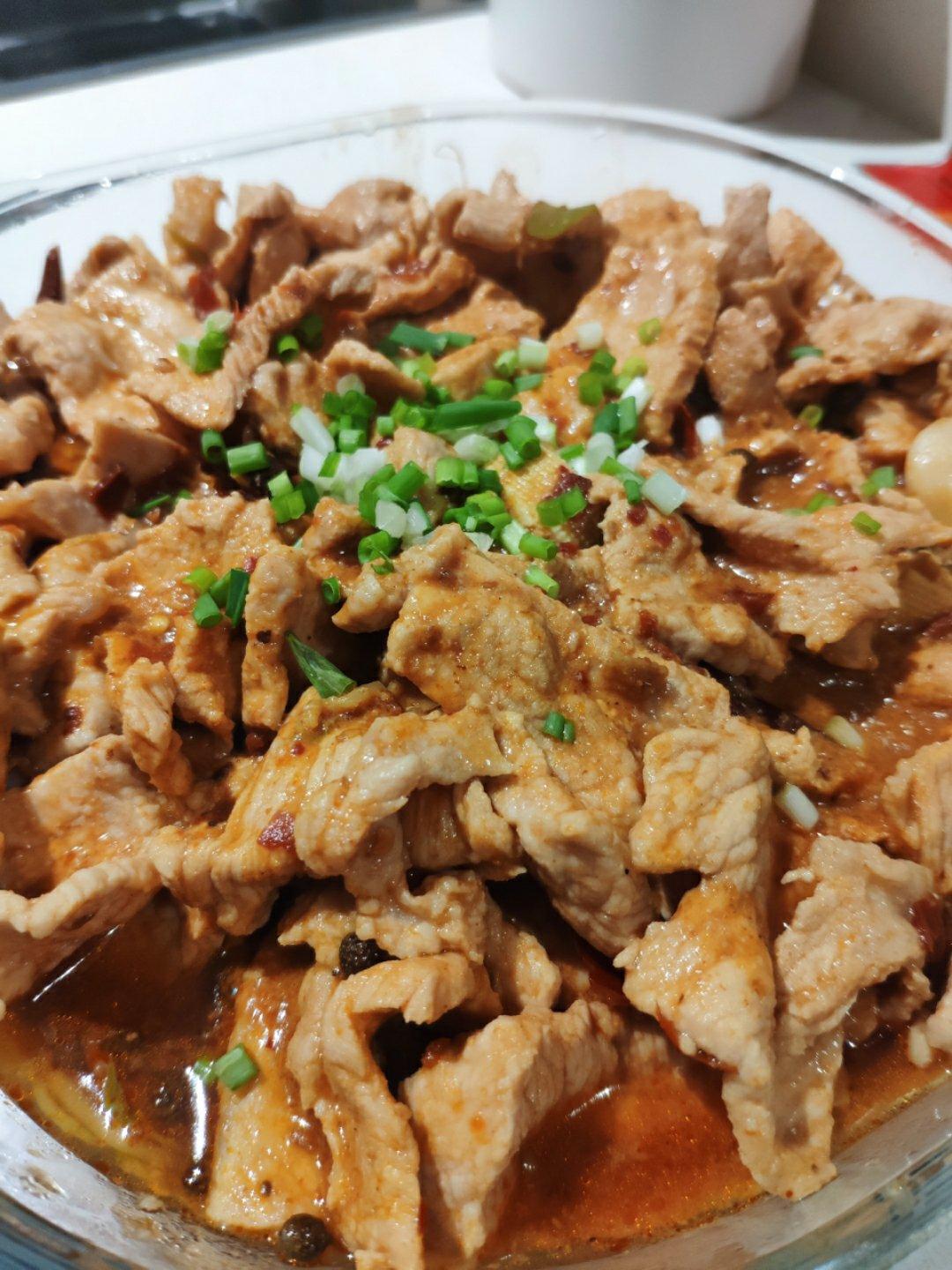 超级好吃的家常水煮肉片