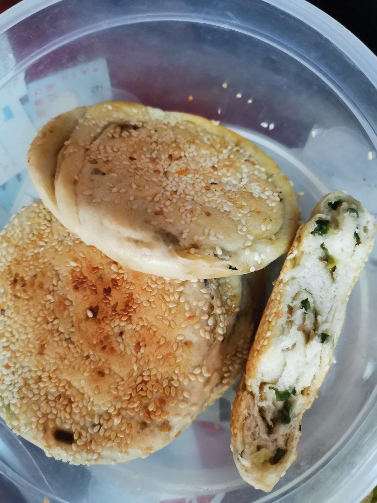 发面葱油饼