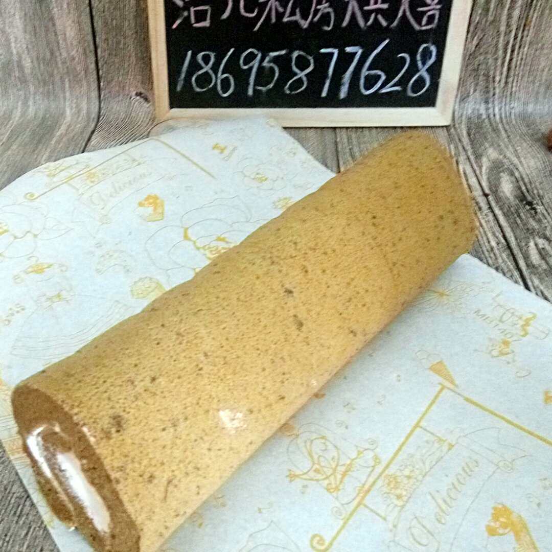 抹茶蜜豆蛋糕卷