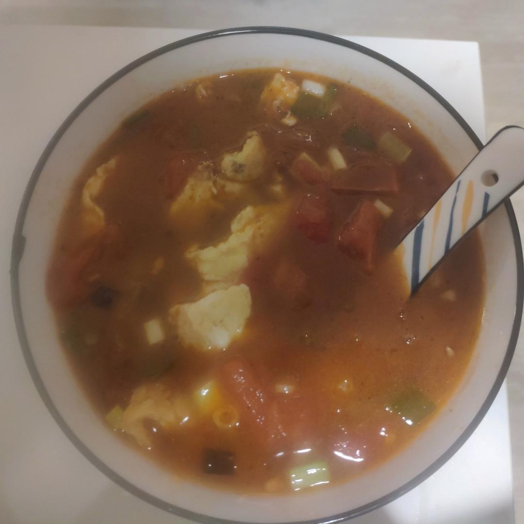 好喝到爆的西红柿鸡蛋汤