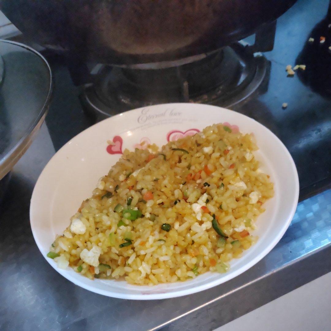 炒米饭蛋炒饭二十分钟快手家常