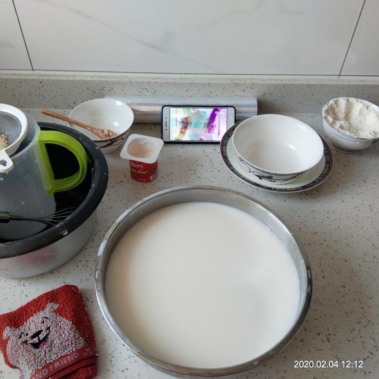 纯奶手撕吐司的做法 步骤1