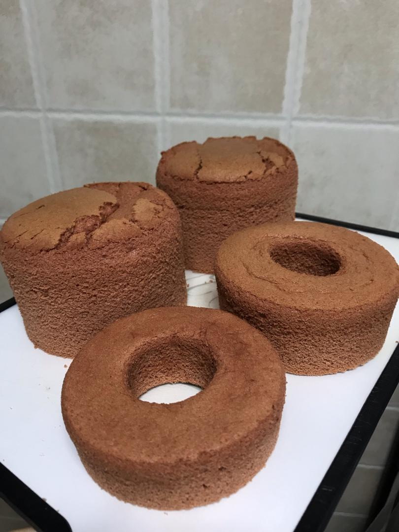 红丝绒戚风蛋糕胚（八寸）