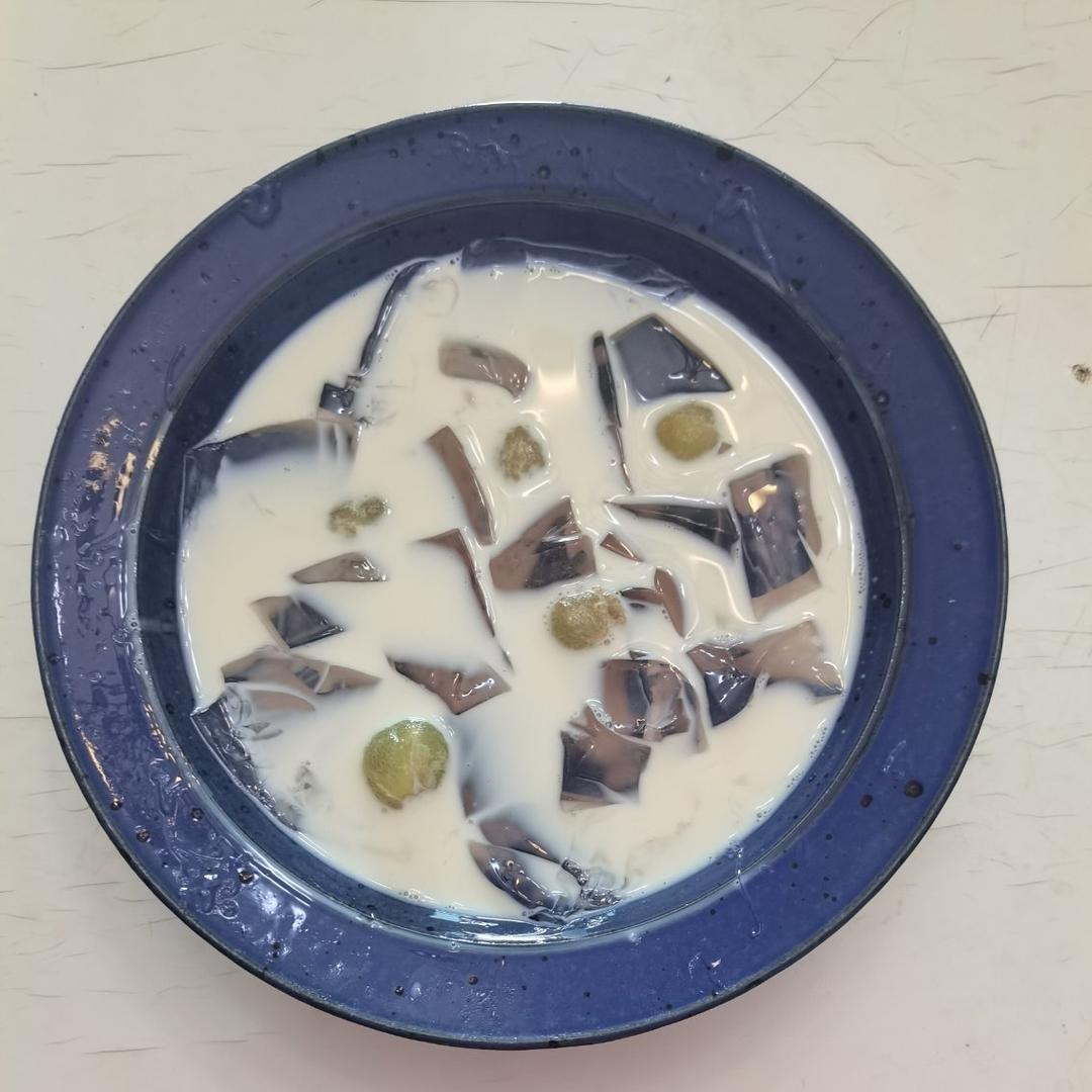 多肉葡萄冻撞奶🍇-「简单做法」0失败