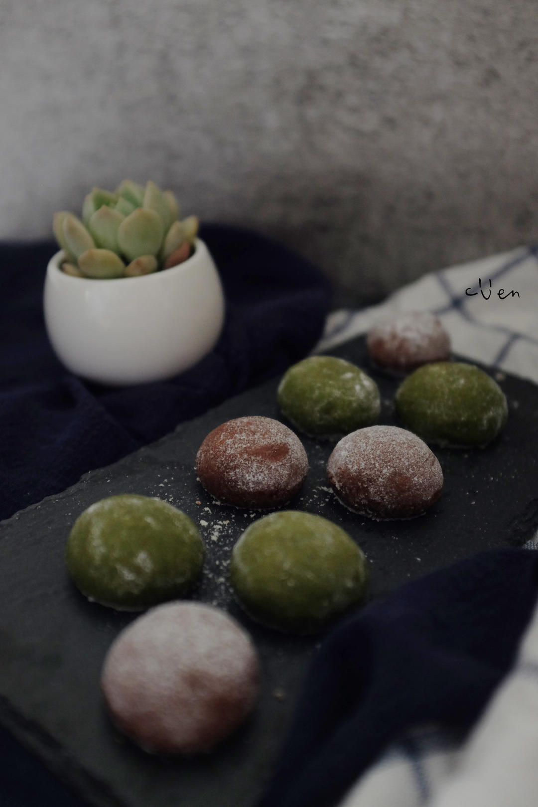 吃一口绝对会爱上的「抹茶&可可 雪球」
