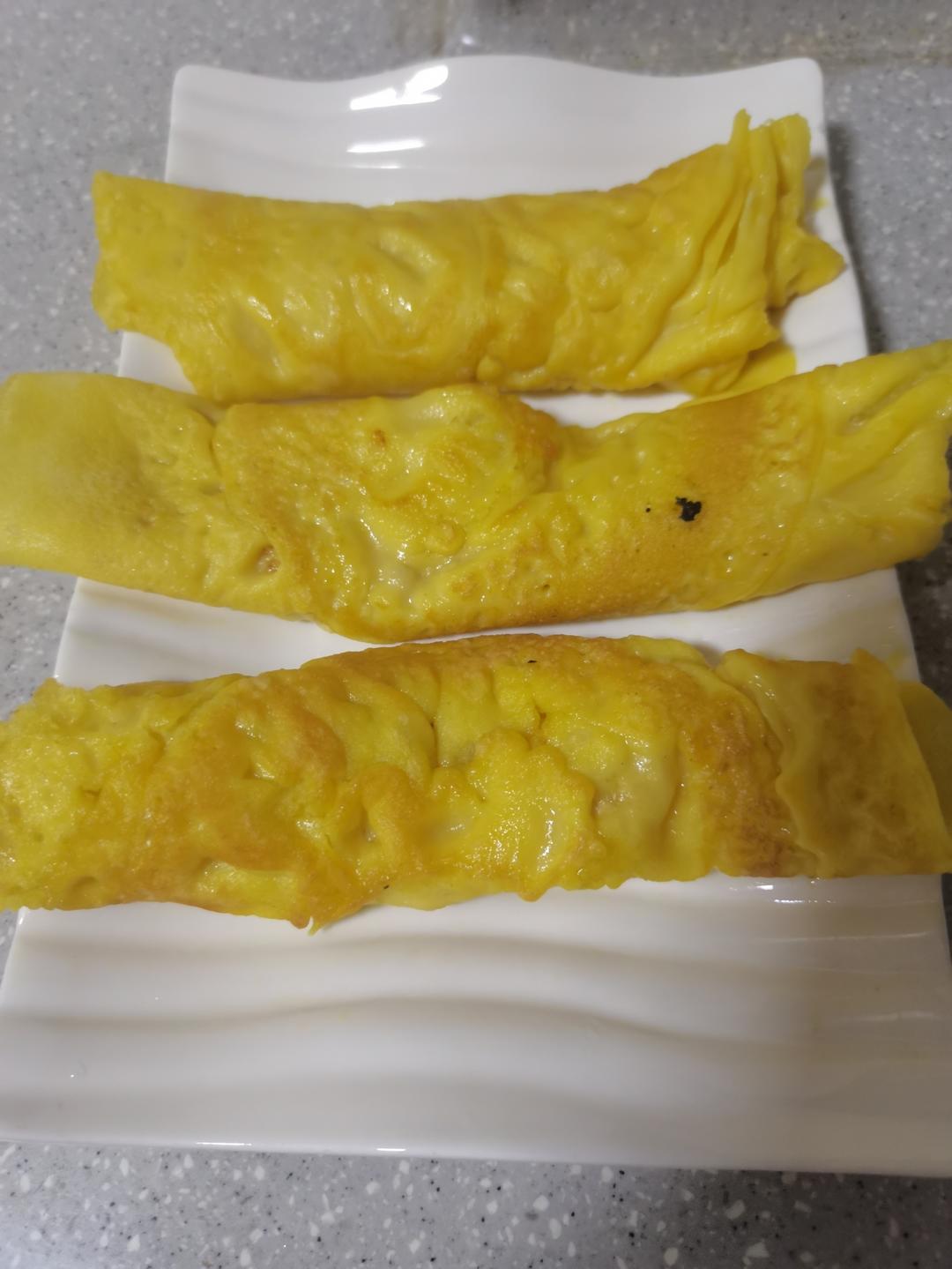 女儿从小吃到大的鸡蛋饼