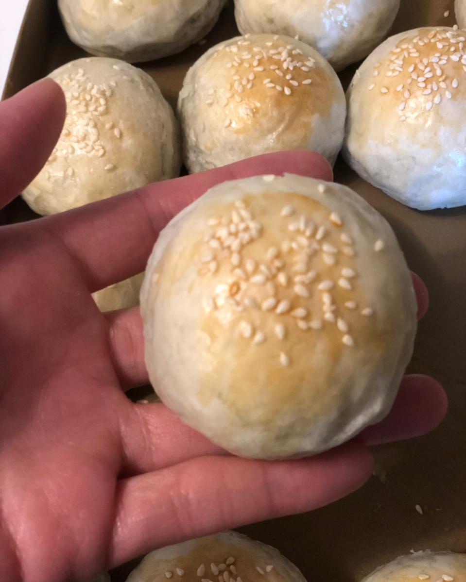 蛋黄酥（黄油版）无需揉面，超快手
