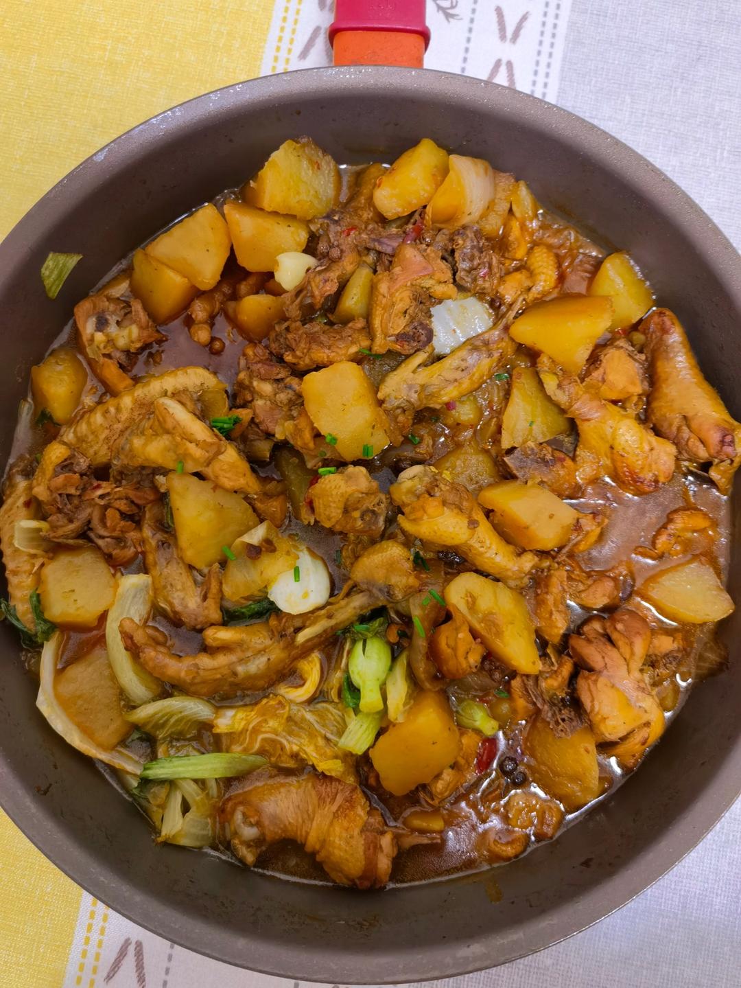 简易改良版鸡公煲菜谱