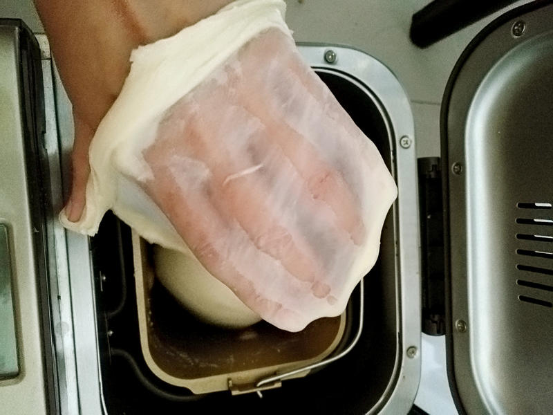 纯奶手撕吐司的做法 步骤1