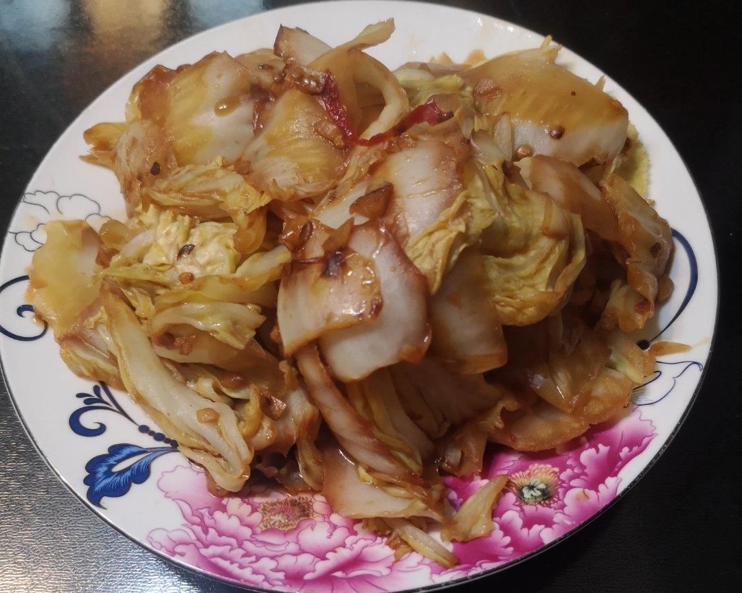 醋溜白菜的做法