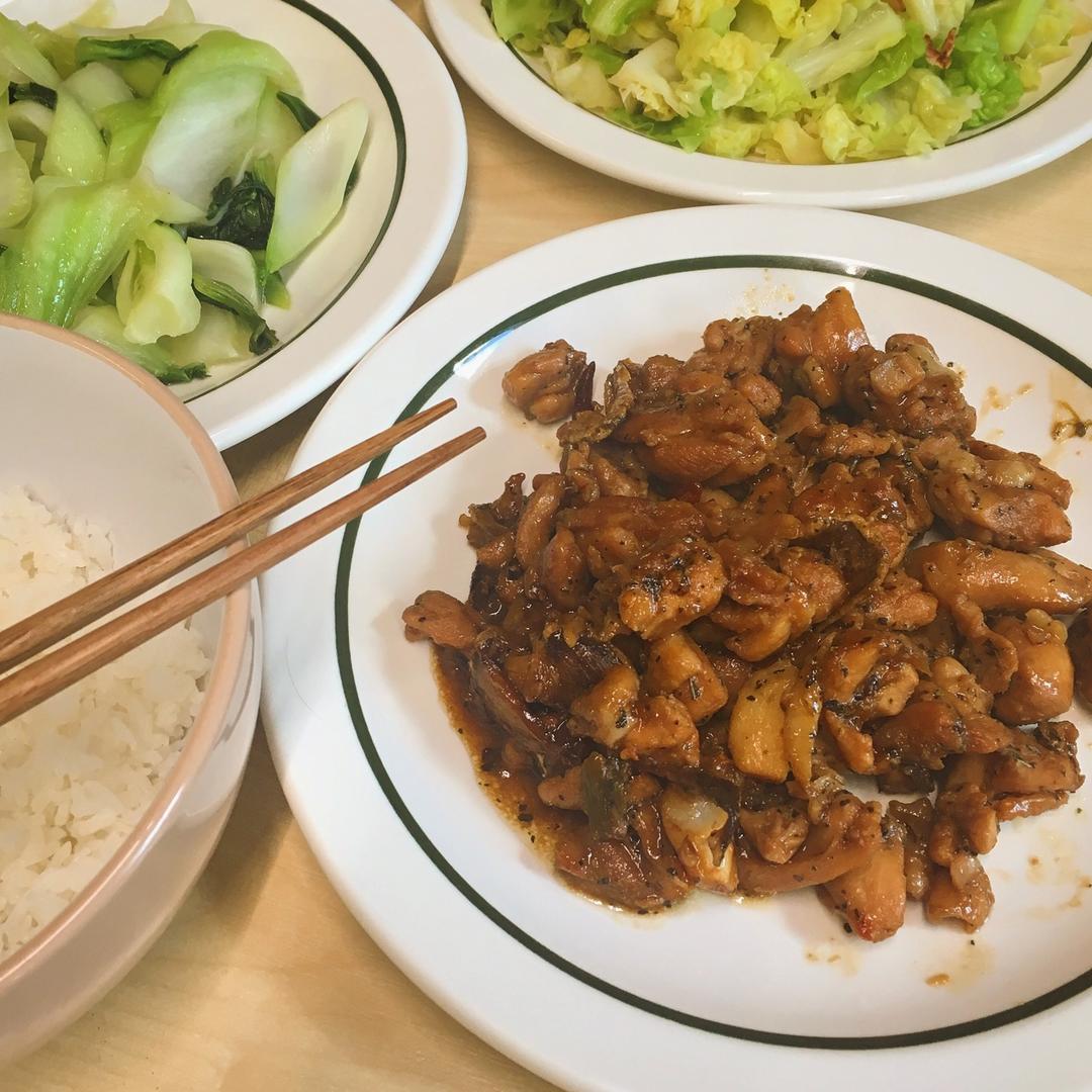 台式三杯鸡