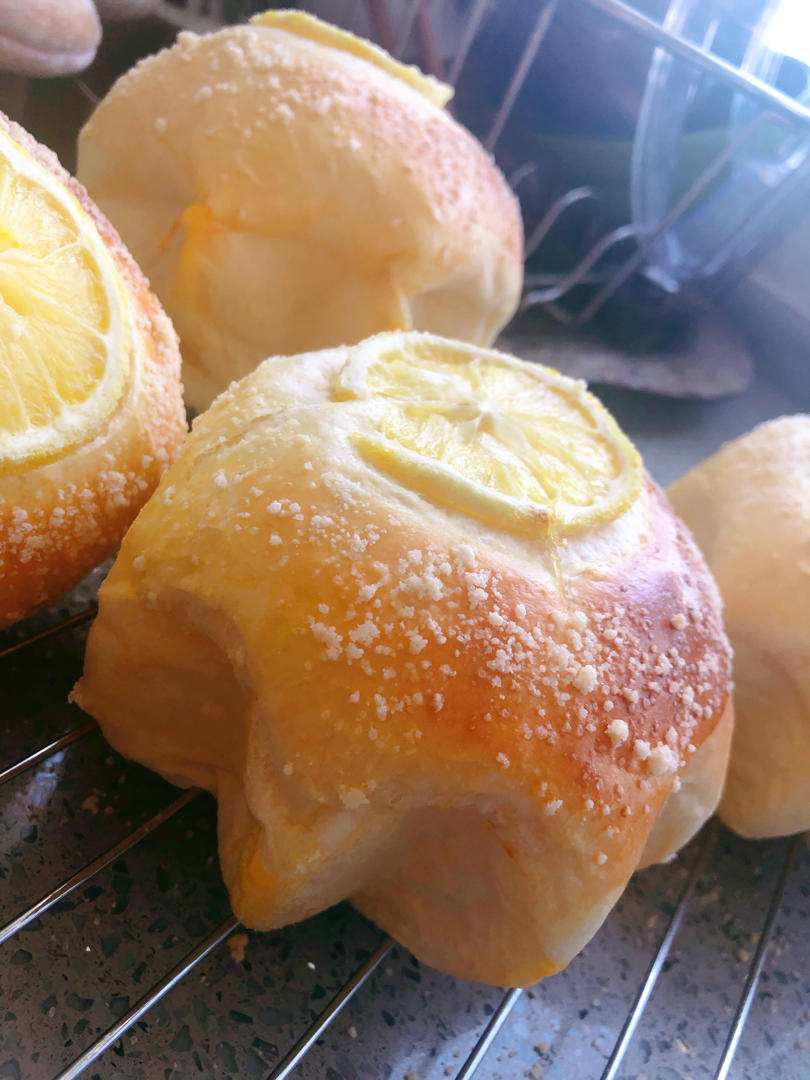 特特特别清新的柠檬酸奶面包，我爱！